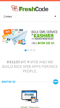 Mobile Screenshot of freshcode.in